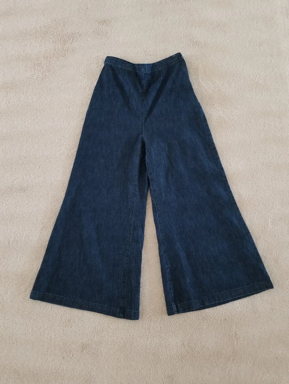 Rachel Comey Absolute Wide Leg Crop Dark Wash Jeans Size 2